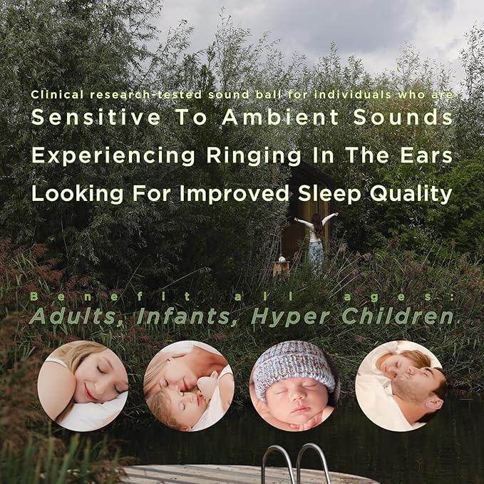 WELLCARE-Naturcare Sound Relaxation, White Noise, 7 Nature Sounds, Sleep Sound Machine, Calm Infants, for Baby, Kids, Adult. Stepless Volume, Timer, Powered by Adapter or Batteries(Both Not Incl.)