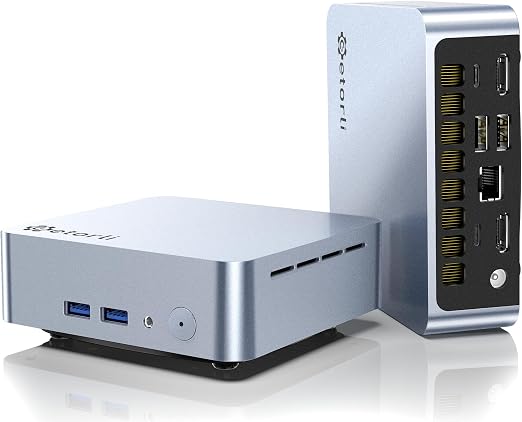 Getorli Mini PC AMD Ryzen 5 3501U (4C/8T, Max 3.7GHz) Small Desktop Computer 16GB DDR4 RAM 512GB NVMe SSD Budget Micro Compact PCs 4K HD Dual HDMI WiFi 6 BT5.3 Prebuilt OS-Home Office Gaming Streaming - Image 6