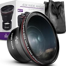 Altura Photo 52mm Wide Angle Lens with Macro for Nikon DSLR Cameras - Image 1