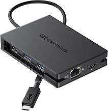 Cable Matters 8-in-1 USB C Hub Dual HDMI, 140W Charging, Gigabit Ethernet - Image 1