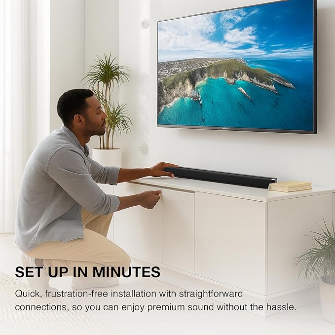 iLive 32-inch Bluetooth Soundbar with Wireless Subwoofer, ITBSW222B