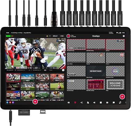 YoloLiv YoloBox Extreme, 4K All-in-One Multi-Cam Live Streaming Equipment