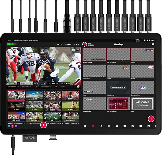 YoloLiv YoloBox Extreme, 4K All-in-One Multi-Cam Live Streaming Equipment