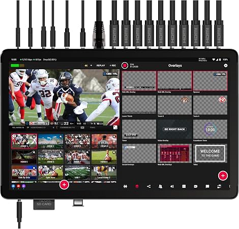 YoloLiv YoloBox Extreme, 4K All-in-One Multi-Cam Live Streaming Equipment