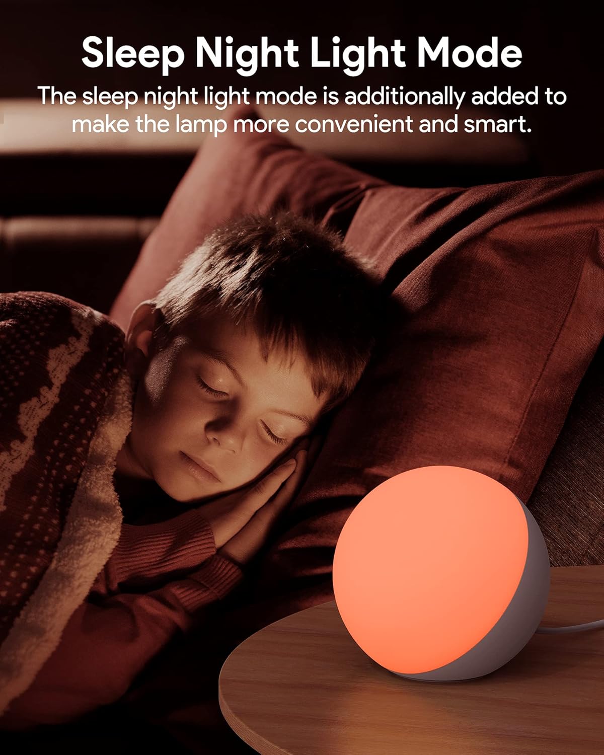 Smart Table Lamp – Dimmable RGB LED with App, Voice & Touch Control