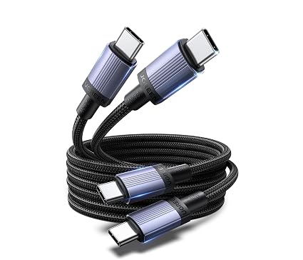 UGREEN 240W USB C Cable 2-Pack, Fast Charging for Laptops & Phones, 6.6ft