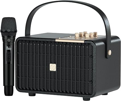Portable Bluetooth Speaker 240W Peak Power Wireless Speaker Loud (Black)
