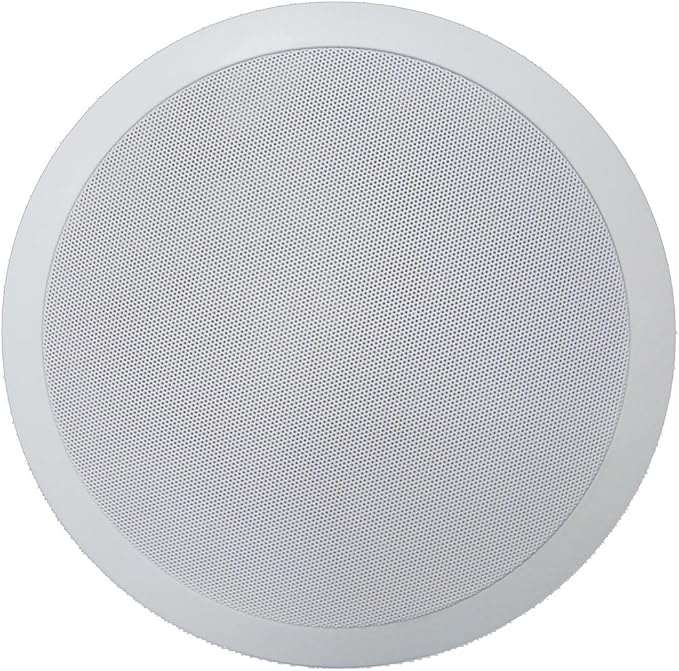 82C Silver Ticket In-Ceiling Speaker with Pivoting Tweeter (8 Inch in-ceiling) 1 Piece, 11 inch overall size
