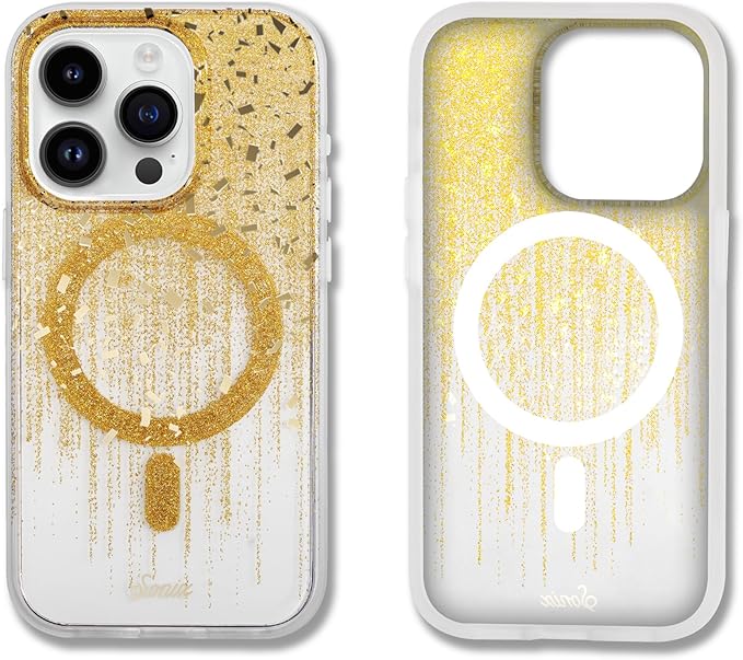 Sonix Case for iPhone 15 Pro | Compatible with MagSafe | 10ft Drop Tested | Drippin' Gold
