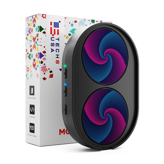TECH8 USA Dual Disc Mouse Mover, Jiggler, Auto-Off Timer, Activity Settings, No Software, Realistic Movement, Patented, Designed, Engineered, Packaged in USA - Twister - Image 1