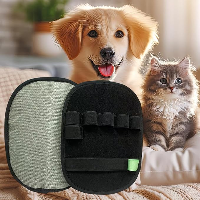 Pet Hair Remover Glove | Cleaning Protection Grooming Tool,Pet Hair Removal | for Grooming Shedding Lint Sofa Home Furniture Dog Cat Carpet Indoor