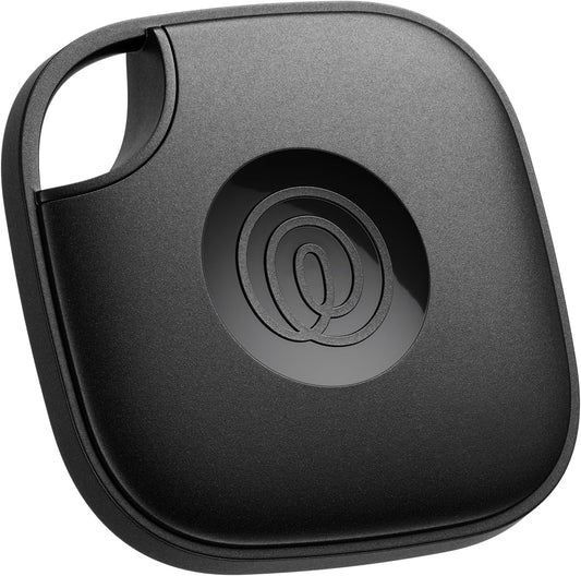 Bluetooth Tracker and Item Locator for Keys Bags and More Compatible with iOS and Android 1-Pack Black