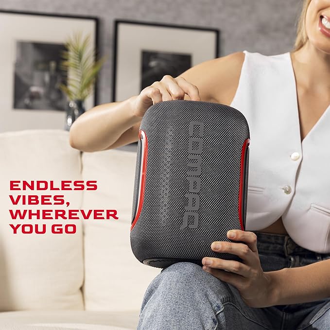 Compaq 65W Bluetooth Speaker – Portable Speaker with Bluetooth 5.4, IPX6 Waterproof, Uninterrupted Playtime, LED – Power and Performance for Indoor and Outdoor