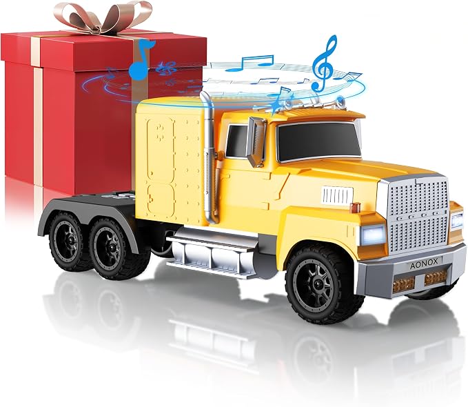 Truck Bluetooth Speaker, Mini Truck Speaker with TWS Stereo