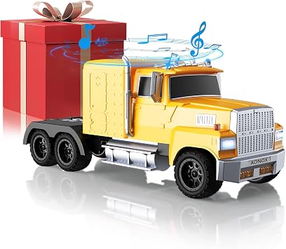 Truck Bluetooth Speaker, Mini Truck Speaker with TWS Stereo