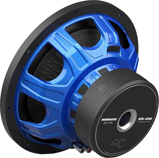 AudioControl Spike Series Car Audio 12" Subwoofer, Premium High-Fidelity, 500 Watt RMS/700 Watt Max, 2 Ohm