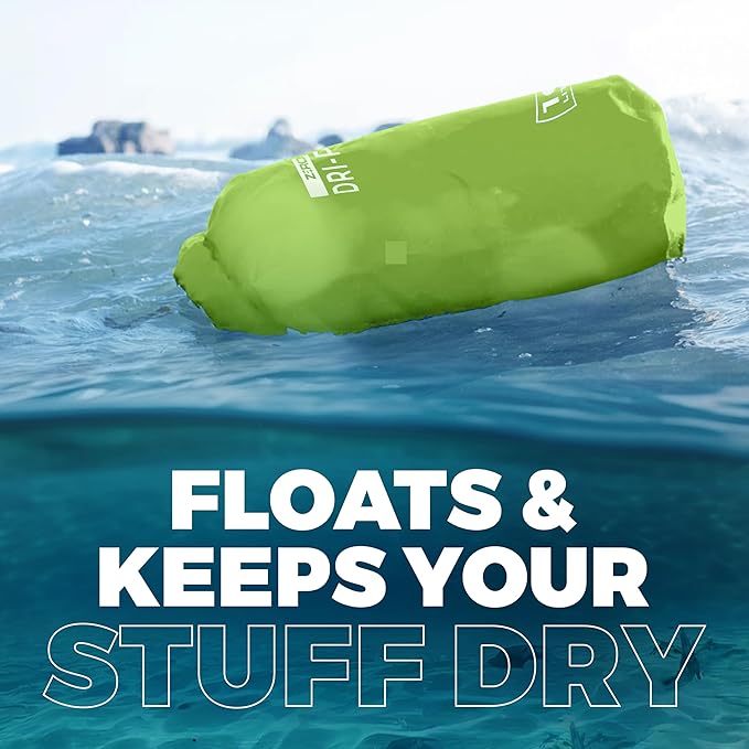 Zero Grid Waterproof Dry Bag - Floating Roll Top Drybag Keeps Dry 10L/20L/30L/40L Sizes for Backpacking, Kayaking, Boating, Camping, Fishing, Hiking, Made from Tough 500D Material
