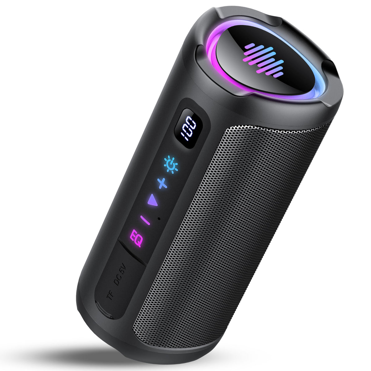 Portable Bluetooth Speaker with Battery Level Displa | Audio Accessori - Image 1