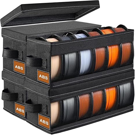4-Pack 3D Printer Filament Storage Box