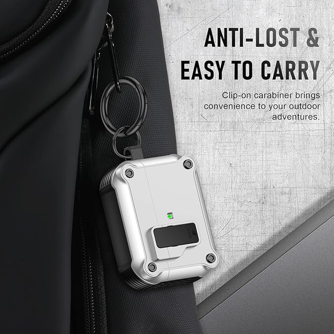 Compatible with Airpods Pro 3 Case(2025),for Airpods Pro 3rd Generation Cases Cover with Keychain Cleaner Kit Soft Silicone Shockproof Cover for Women Men