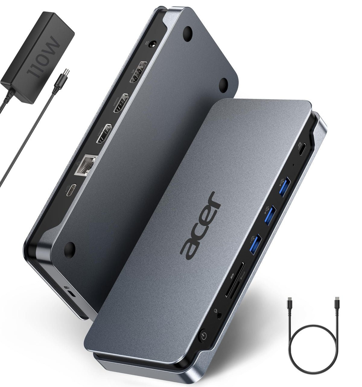 Acer 13-in-1 Laptop Docking Station, USB-C 3 Display | USB Hubs - Image 1