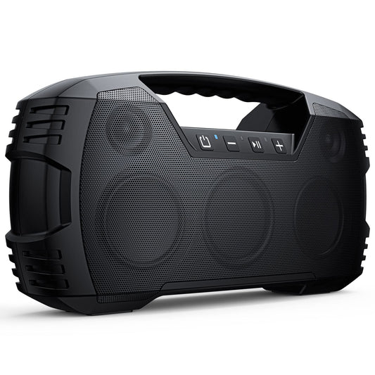 Outdoor Bluetooth Speaker, IPX7 Waterproof, 90W Peak, 32H, Black - Image 1