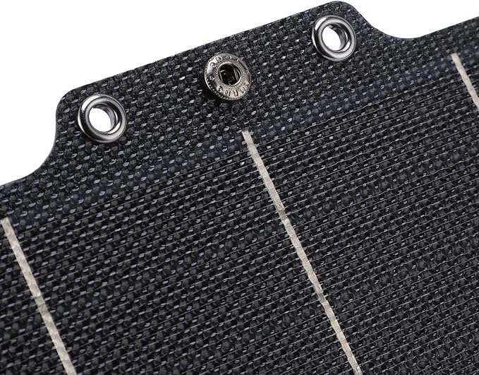 Portable Solar Charger, Foldable Efficient Monocrystalline Silicon USB C Universal Solar Panel for Camping Hiking Outdoor Enthusiasts Travelers