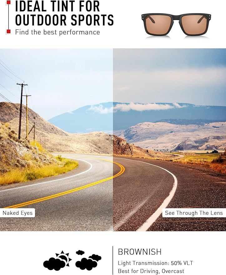 ThunderClap POLARIZED Replacement Lenses Compatible with Ray-Ban Meta Wayfarer RW4006 50mm | RW4008 53mm Smart Glasses