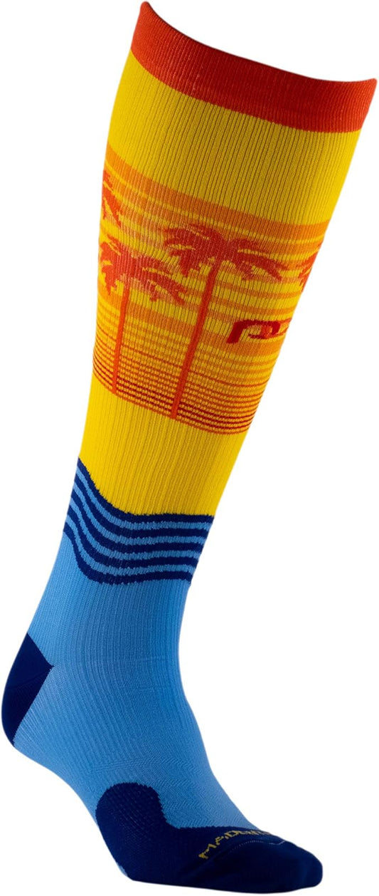 PRO Compression Running Marathon Socks - Calf-Length Travel and Sports Compression Socks for Foot and Ankle Support, Unisex