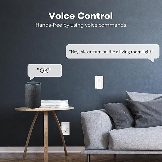 THIRDREALITY Zigbee Smart Switch,Toggle/Rocker,No Wiring Needed.Hub Required, Compatible with Echo Devices with Zigbee Hub Built-in,Home Assistant,Hubitat,SmartThings,Homey