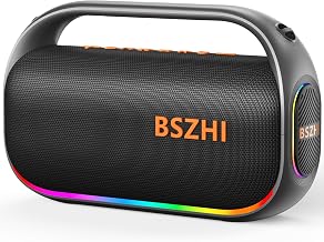 80W(120W Peak) Bluetooth Speaker Loud, Portable IPX6 Waterproof Bluetooth Speakers Wireless TWS for Outdoor, Party, Travel, and Beach Camping with Light, BT5.0, USB/TF Card, AUX - Image 1
