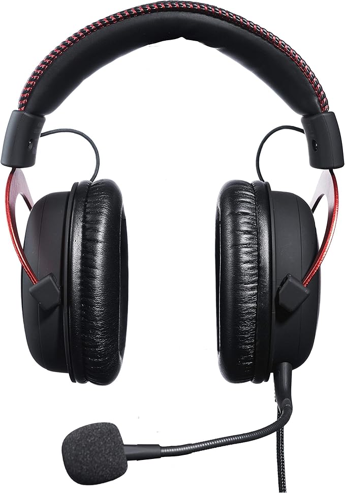HyperX Cloud II Gaming Headset for PC & PS4 & Xbox One,Nintendo Switch - Red (KHX-HSCP-RD) (Renewed)
