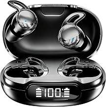 2026 Sleep Earbuds Bluetooth 6.1 - Ultra Comfort Ear Plugs for Sleeping Invisible Sleep Headphones for Side Sleepers, 48H Playtime, Crystal-Clear Calls - Silver Black - Image 1