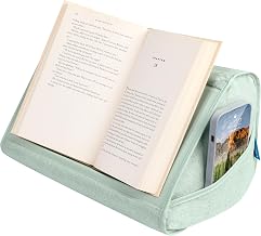 LAPGEAR Book Pillow - Sage Green, Fits 6" x 9" Books