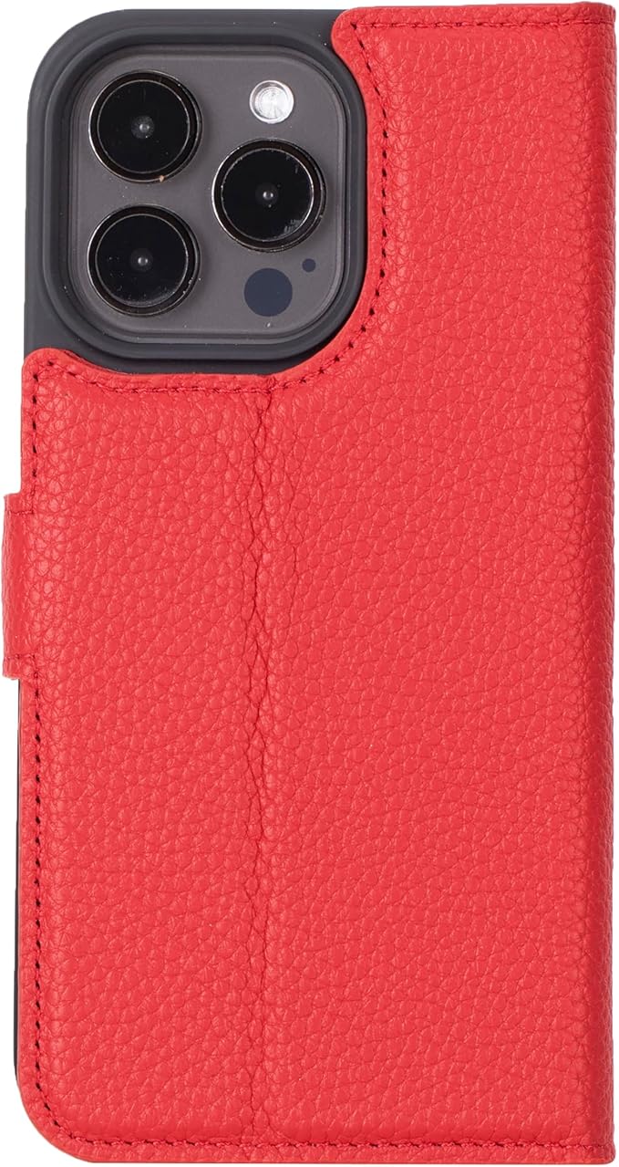 BLACKBROOK Case for iPhone 15 Pro Max Leather Case with Wallet, Carter Premium Leather Magnetic 2-in-1 Set for MagSafe Wallet Case with RFID, Cash, ID & 4 Card Slots, Compatible with iPhone 15 Pro Max