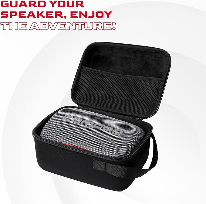 Compaq 65W Bluetooth Speaker – Portable Speaker with Bluetooth 5.4, IPX6 Waterproof, Uninterrupted Playtime, LED – Power and Performance for Indoor and Outdoor