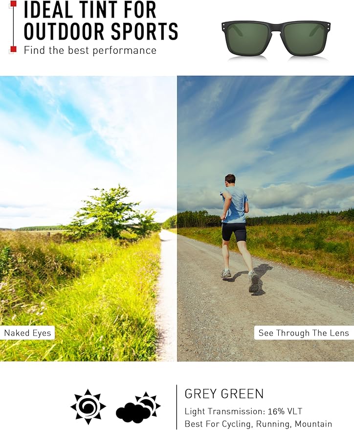 ThunderClap POLARIZED Replacement Lenses Compatible with Ray-Ban Meta Wayfarer RW4006 50mm | RW4008 53mm Smart Glasses