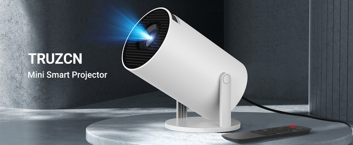 Mini Projector 210LM with WiFi 6 & BT 5.2 Native 720P HD Smart Projector