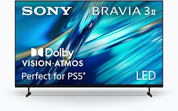 Sony 43 Inch BRAVIA 3 II LED 4K HDR Smart Google TV with Gemini K-43XR30M2