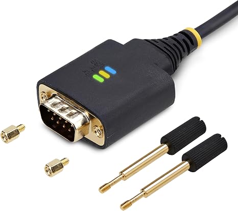 StarTech 6ft USB to Serial Adapter Cable, FTDI (1P6FFC-USB-SERIAL)