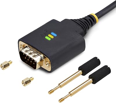 StarTech 6ft USB to Serial Adapter Cable, FTDI (1P6FFC-USB-SERIAL)