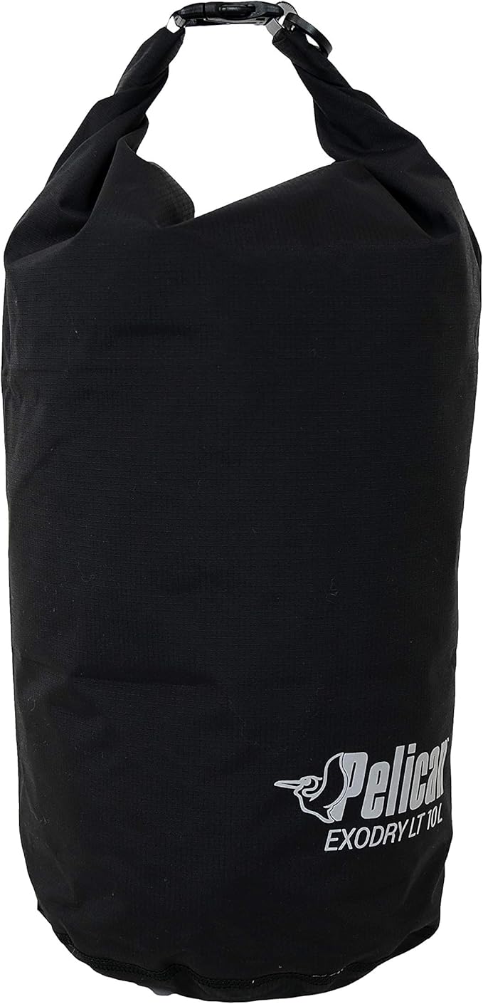Pelican Sport - Extremely Compact - Lightweight and Waterproof - Roll Top Dry Compression - Keeps Gear Dry for Kayaking, Boating, Beach, Rafting, Hiking, Camping and Fishing
