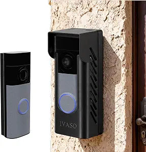 Anti-Theft Encased Mounting Bracket for Ring Wired Doorbell Plus 2nd Gen 4K
