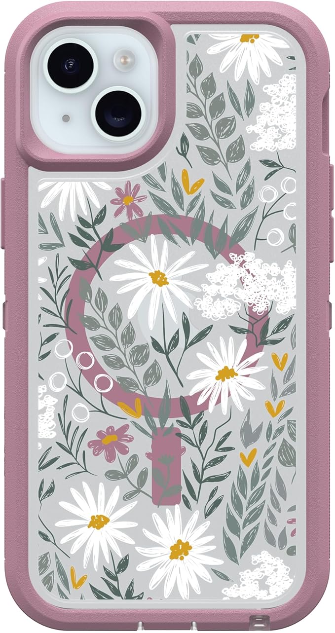 OtterBox iPhone 15, 14, 13, iPhone 17e, 16e Case - Defender Series XT - Built-in MagSafe - Rugged - Port Protection - Lanyard Attachment - Non-Retail Packaging - Orchid Advice