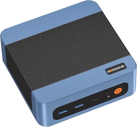 BOSGAME E5 11 Pro Mini PC, AMD Ryzen 5300U 4C/ 8T, Business Home Office PC