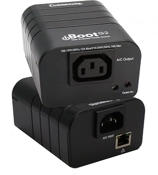 Dataprobe iBoot-G2 Basic Network Power Switch, 1 Outlet PDU, 110/220 VAC Operation, Remote Power Switch, Sophisticated Automation and Remote Rebooting, Smart Power Switch