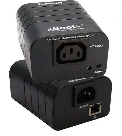 Dataprobe iBoot-G2 Basic Network Power Switch, 1 Outlet PDU, 110/220 VAC Operation, Remote Power Switch, Sophisticated Automation and Remote Rebooting, Smart Power Switch