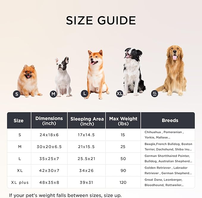 Bedsure Orthopedic Dog Beds for Extra Large Dogs, Waterproof Memory Foam XL Pet Bed with Sides, Non-Slip and Egg-Crate Foam Big Dog Couch Sofa with Washable Removable Corduroy Cover, Grey