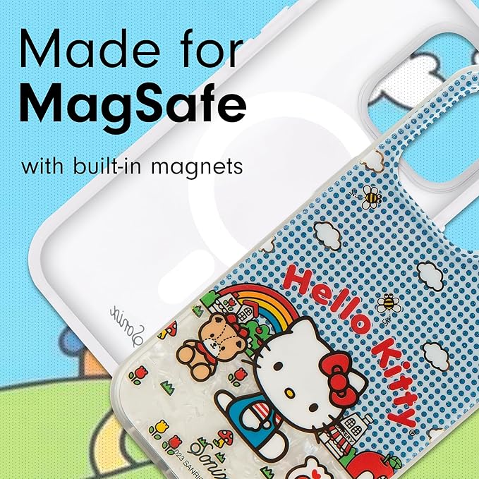 Sonix Case for iPhone 15 Pro | Compatible with MagSafe | 10ft Drop Tested | Good Morning Hello Kitty
