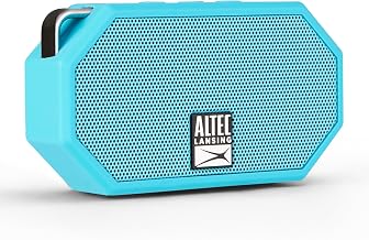 Altec Lansing Mini H2O - Waterproof Bluetooth Speaker, IP67 Certified & Floats in Water, Compact & Portable Speaker for Hiking, Camping, Pool, and Beach,Aqua - Image 1